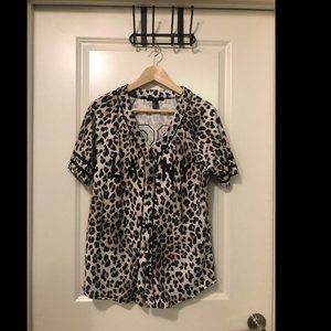 Cheetah Baseball Jersey Top